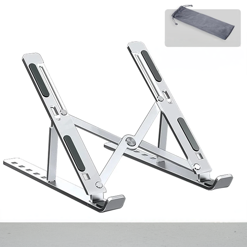 Adjustable and Foldable Aluminum Laptop Stand